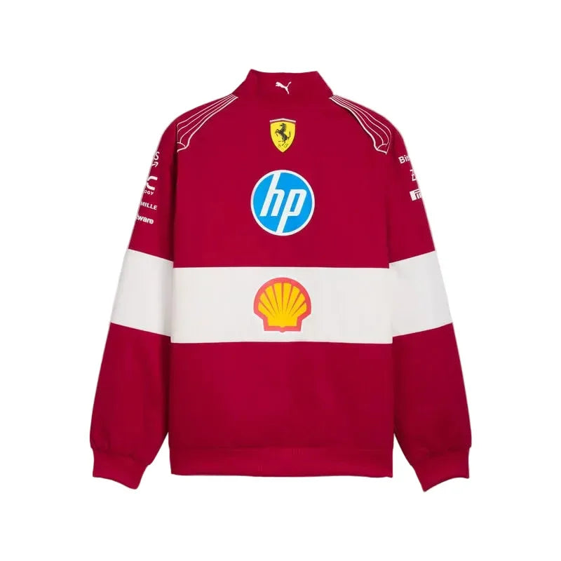 Scuderia Ferrari F1 PUMA 2025 Team Vintage Jacket - Rustle Racegear
