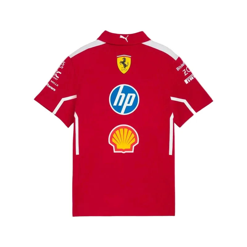 Scuderia Ferrari F1 Kids PUMA 2025 Team Polo - Rustle Racegear