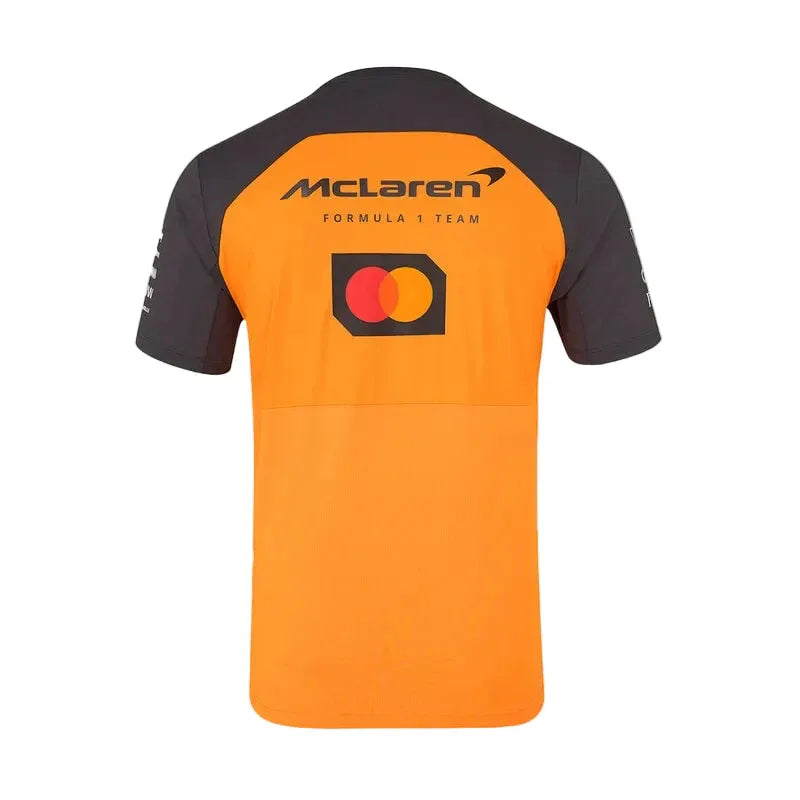 McLaren F1 2025 Team Set Up T-shirt orange and black - Rustle Racegear