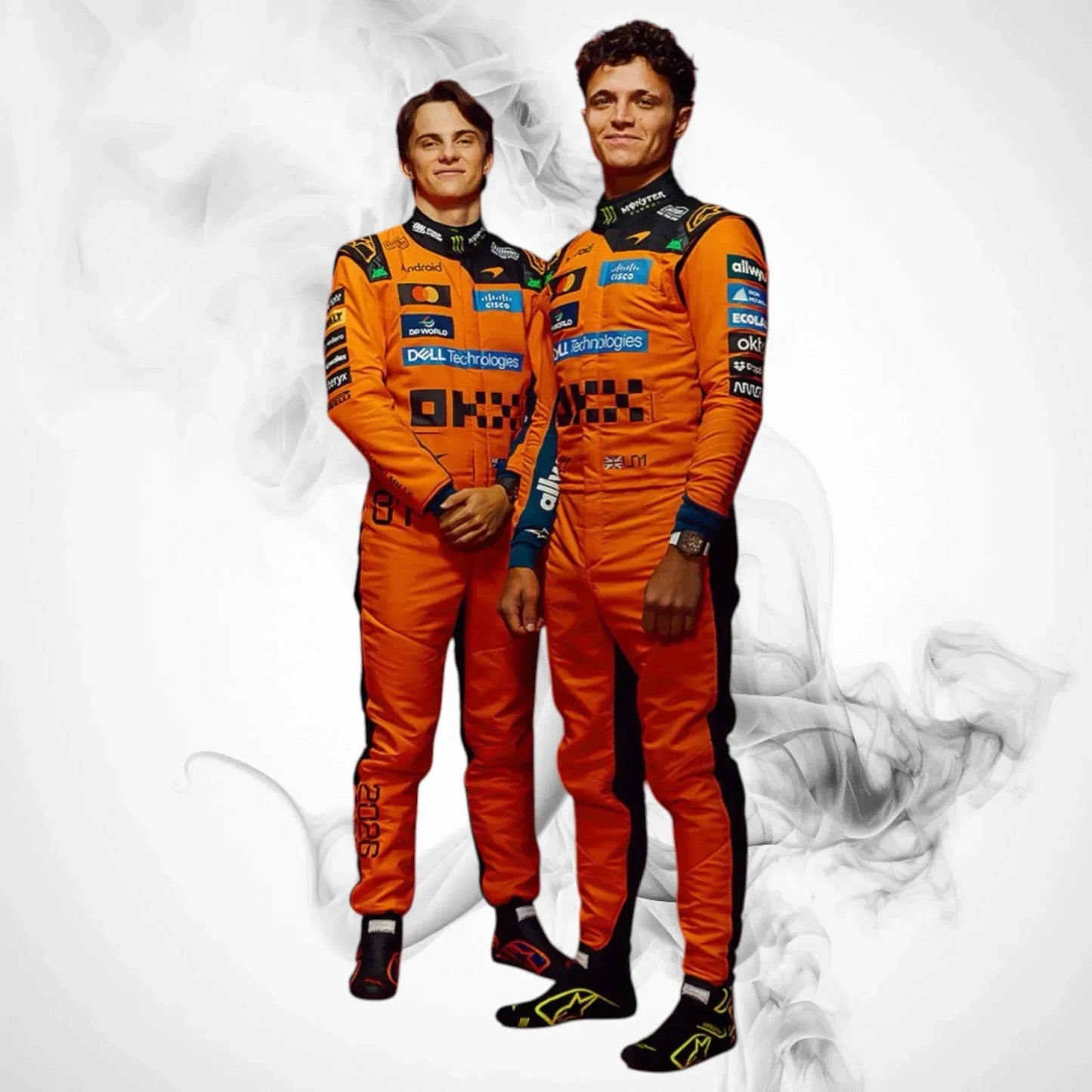Oscar Piastri 2026 McLaren F1 Racing Jumpsuit Replica - Rustle Racegear