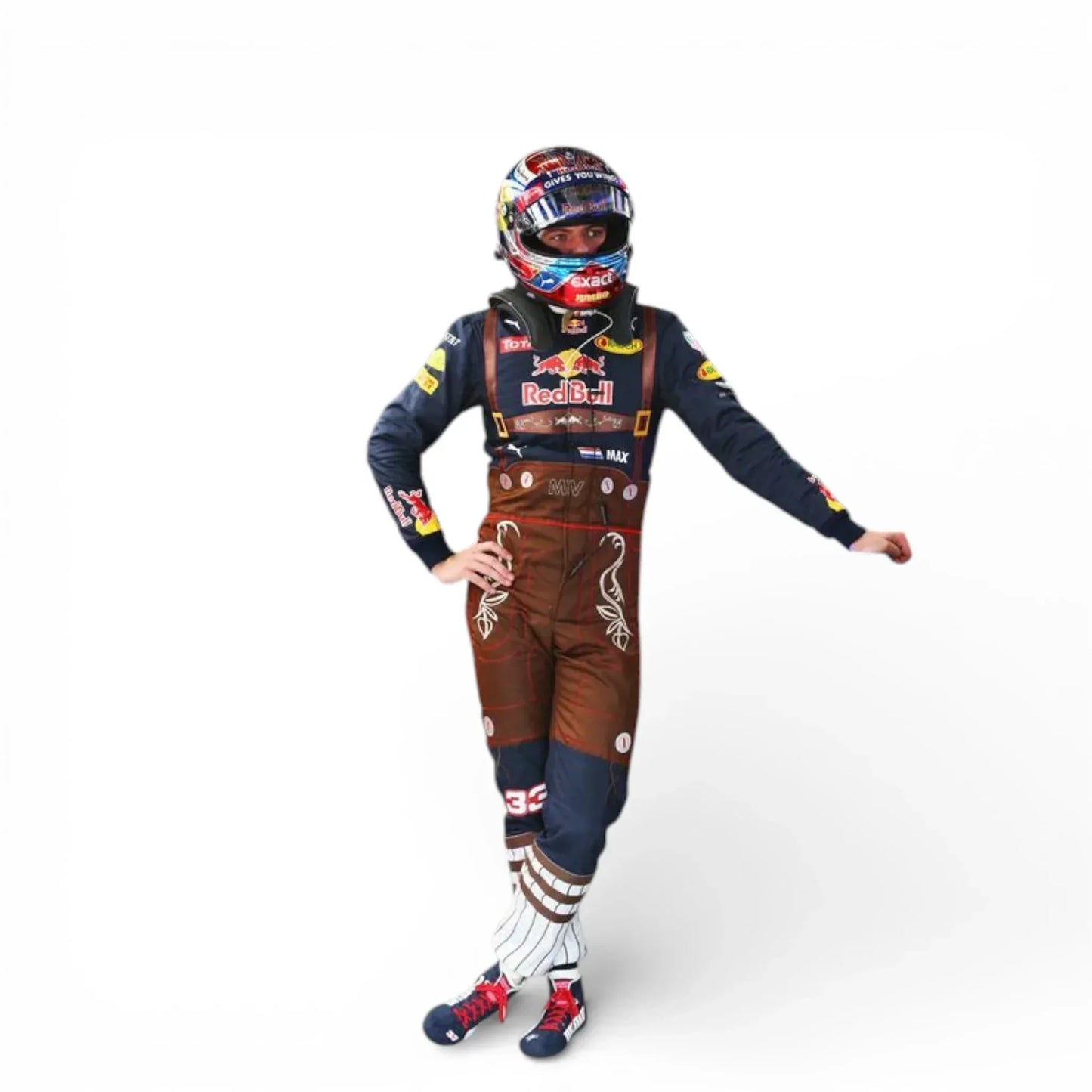 2016 Max Verstappen Red Bull Racing F1 Suit – Austrian Grand Prix - Rustle Racegear