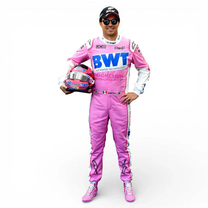 2020 Sergio Pérez BWT Racing Point F1 Race Suit – Formula 1 Pink Edition - Rustle Racegear