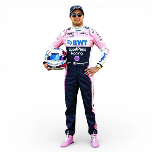 Sergio Pérez 2019 Racing Point BWT SportPesa F1 Race Suit - Rustle Racegear