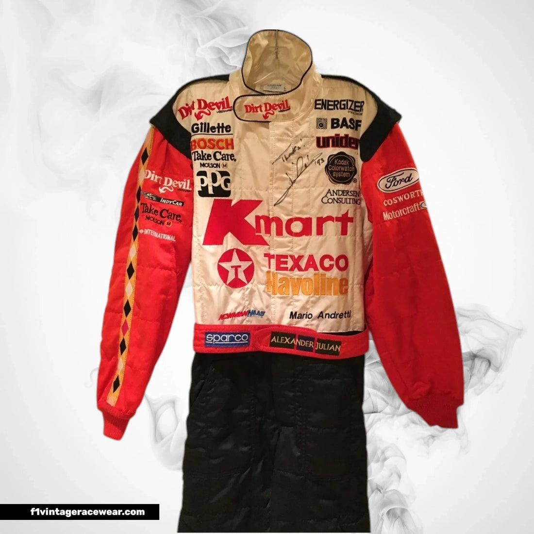 1993 Mario Andretti Newman Haas suit