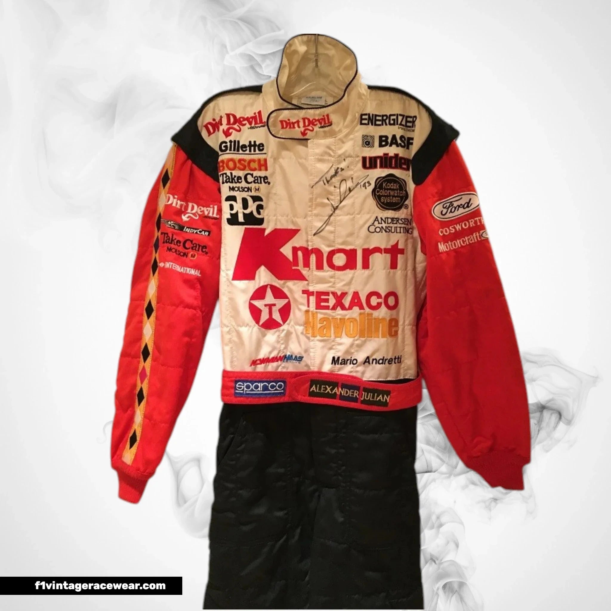 1993 Mario Andretti Newman Haas suit