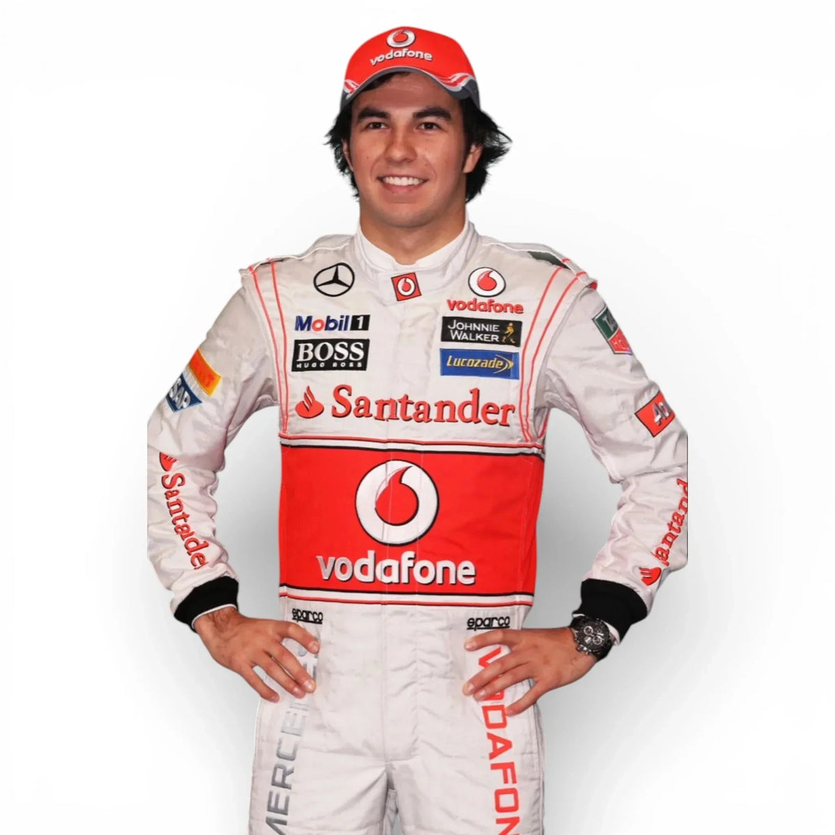 2013 Sergio Pérez Vodafone McLaren Formula 1 Suit