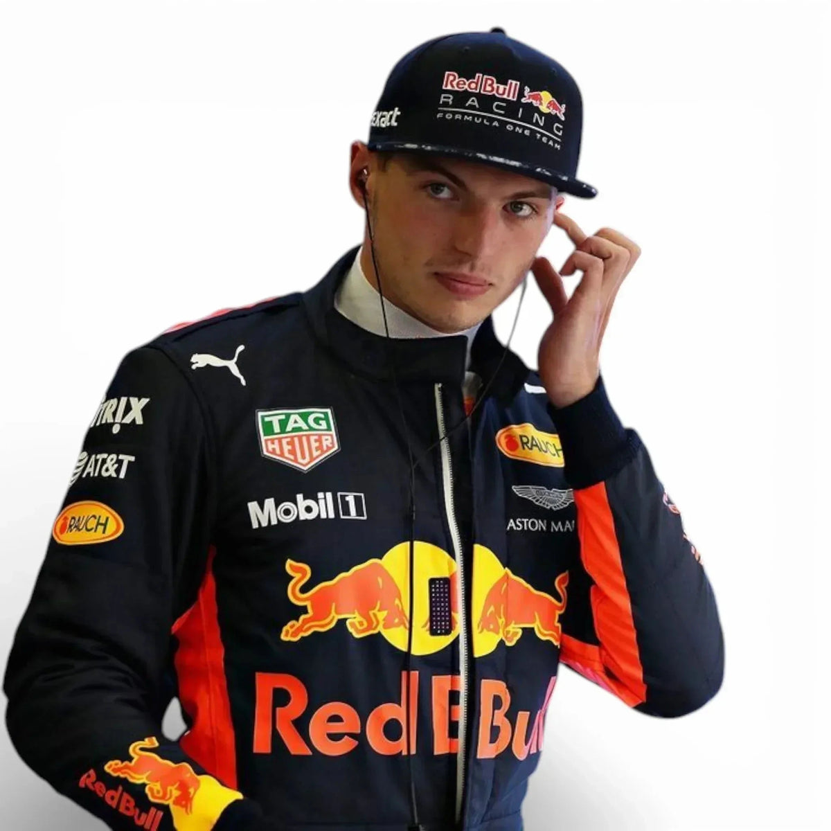2018 Max Verstappen Red Bull Racing F1 Suit – Azerbaijan Grand Prix
