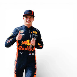 2018 Max Verstappen Red Bull Racing F1 Suit – Azerbaijan Grand Prix