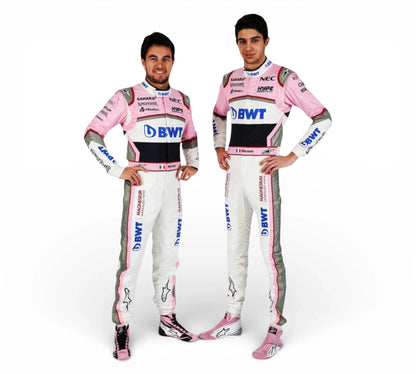 Sergio Pérez 2018 BWT Force India F1 Race Suit - Rustle Racegear