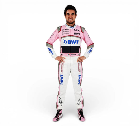 Sergio Pérez 2018 BWT Force India F1 Race Suit - Rustle Racegear