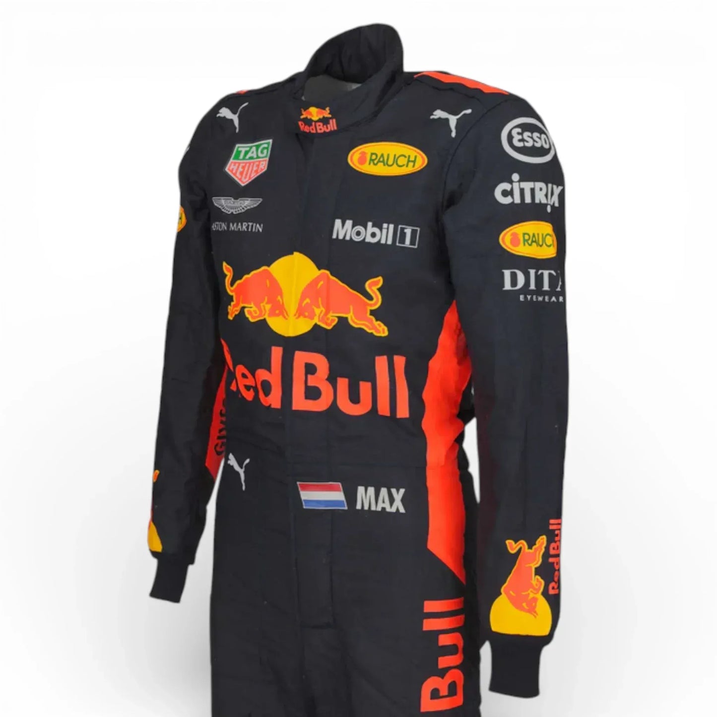 2018 Max Verstappen Red Bull Racing F1 Suit – Azerbaijan Grand Prix - Rustle Racegear