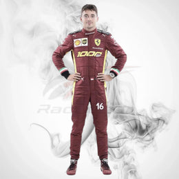 2020 Charles Leclerc Ferrari 1000 GP F1 Race Suit
