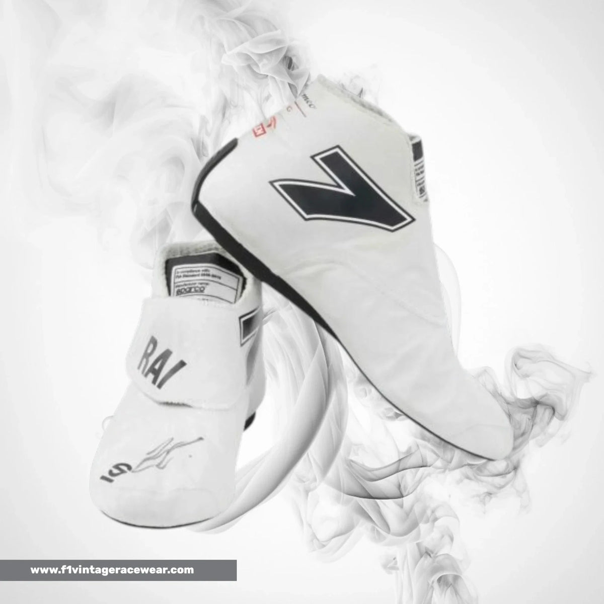 2021 Kimi Räikkönen Alfa Romeo Orlen Race Boots