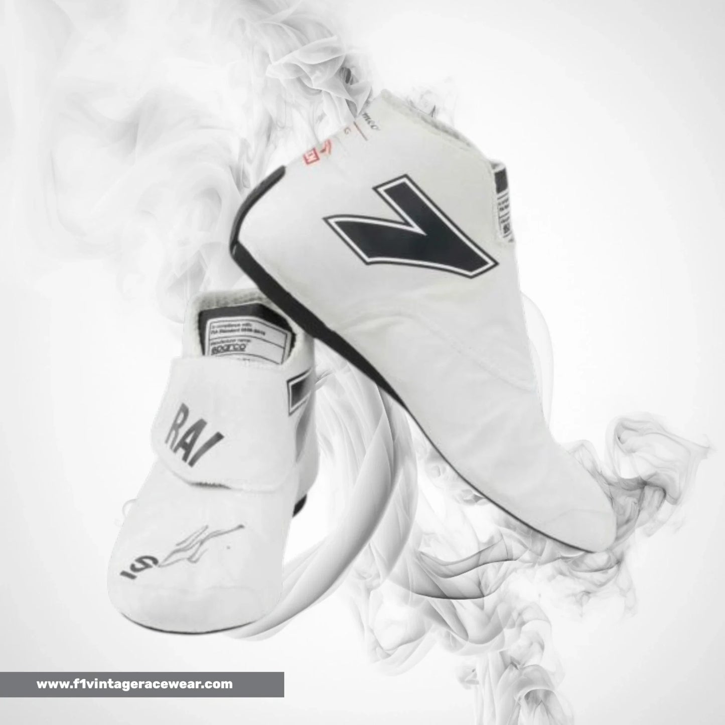 2021 Kimi Räikkönen Alfa Romeo Orlen Race Boots