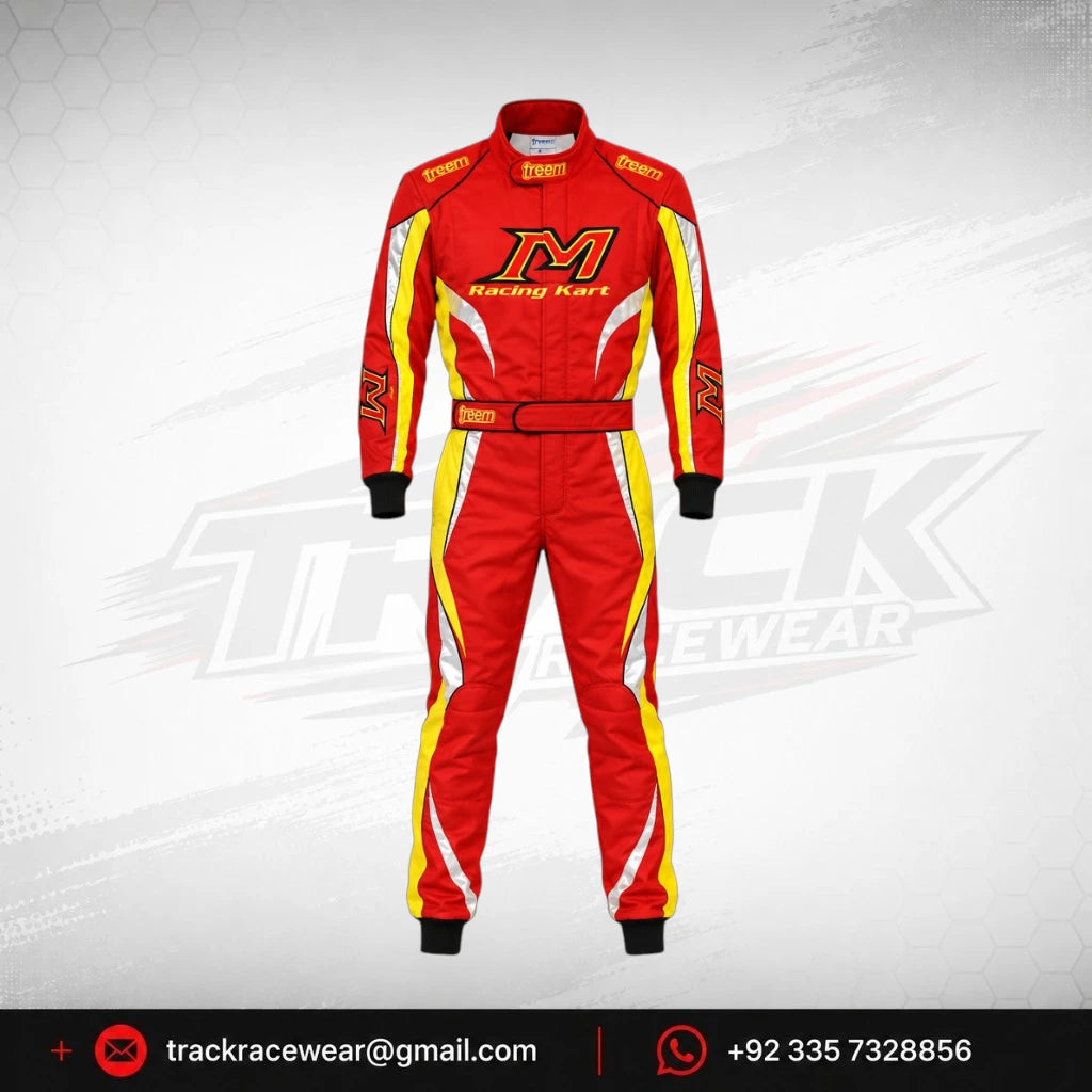 2021 Maranello Red Racing Kart Suit