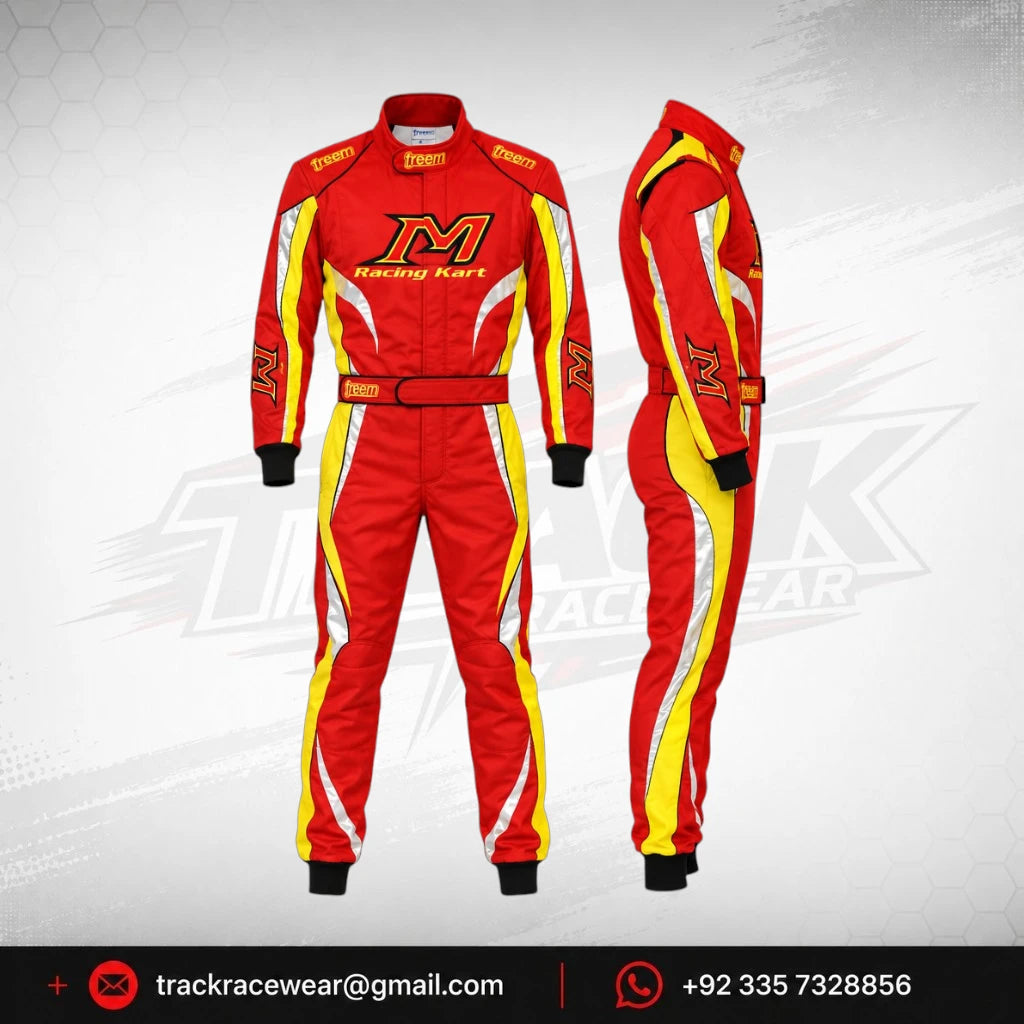 2021 Maranello Red Racing Kart Suit