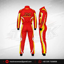 2021 Maranello Red Racing Kart Suit
