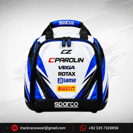 2021 Parolin Blue Racing Helmet Bag