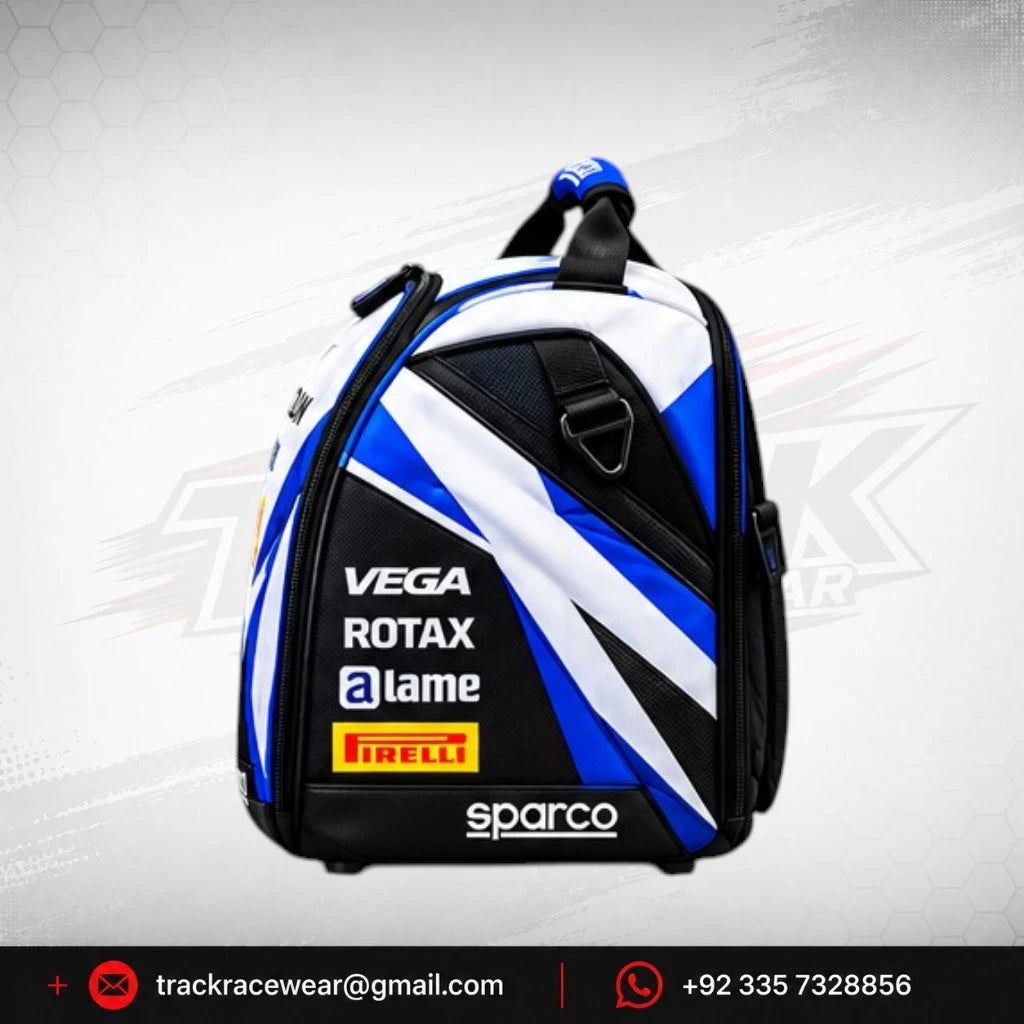 2021 Parolin Blue Racing Helmet Bag
