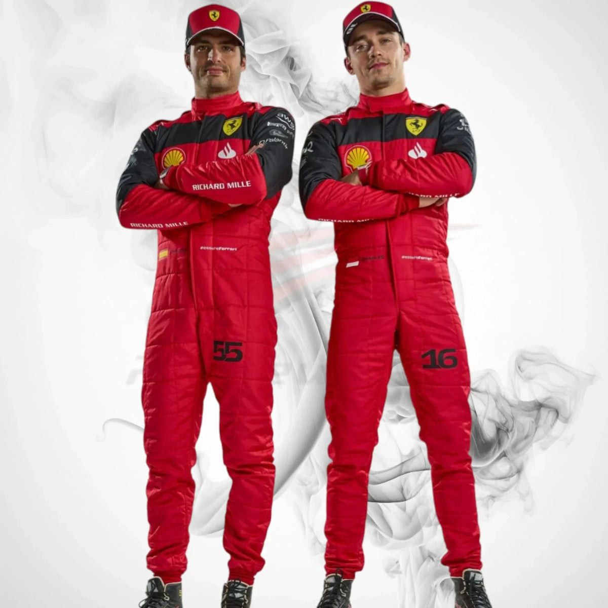 2022 Carlos Sainz Formula 1 Ferrari Team Race Suit