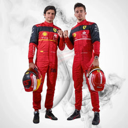 2022 Carlos Sainz Formula 1 Ferrari Team Race Suit