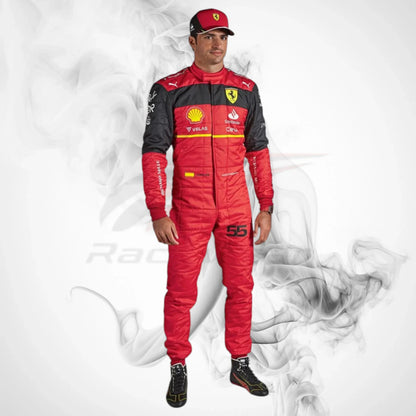 2022 Carlos Sainz Formula 1 Ferrari Team Race Suit