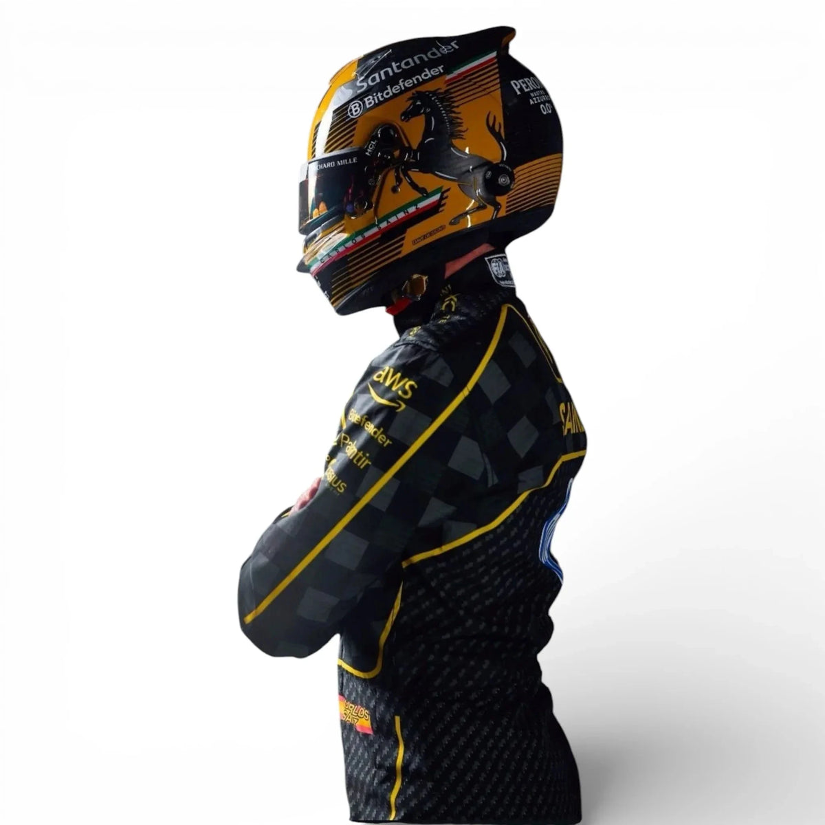 2024 Carlos Sainz Scuderia Ferrari Monza GP F1 Race Suit – Special Edition