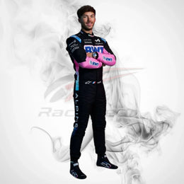 2024 Pierre Gasly Signed Spanish GP Alpine F1 Race Suit