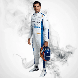 2025 F1 Racing Costume Replica | Williams – Albon & Sainz