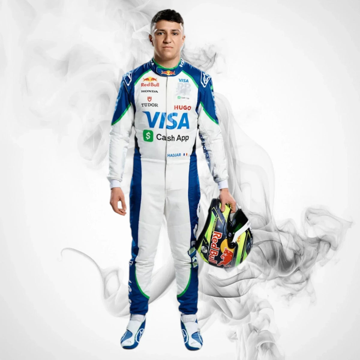 2025 Isack Hadjar Racing Bulls F1 Costume Replica