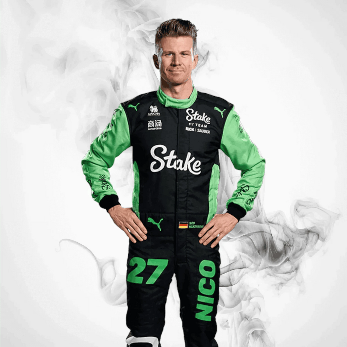 2025 Kick Sauber F1 Costume Replica | Bortoleto & Hulkenberg