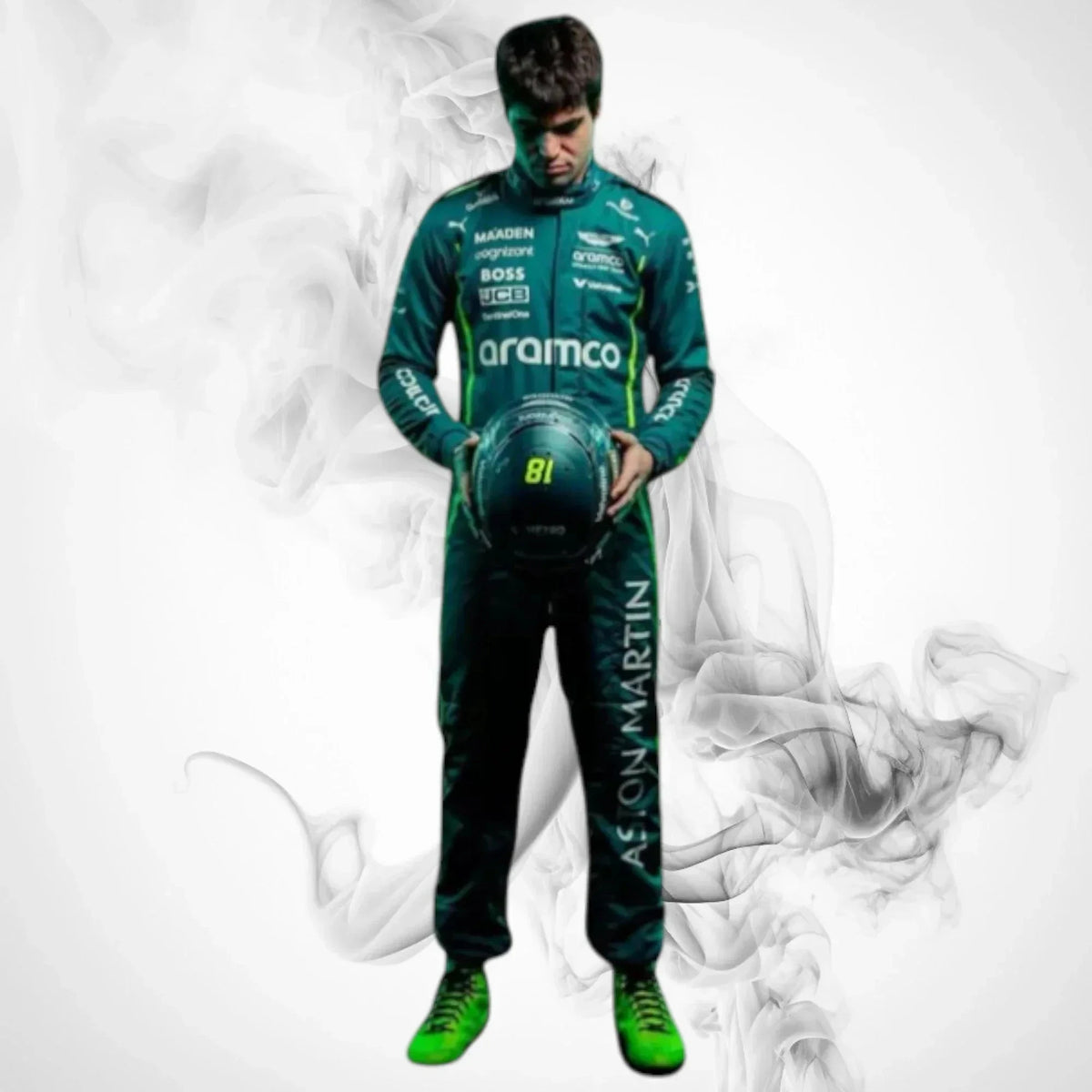 2025 Lance Stroll Aston Martin F1 Race Suit Replica