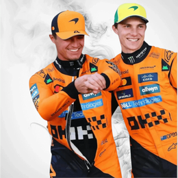 2025 McLaren F1 Team Suit Replica | Lando Norris & Oscar Piastri