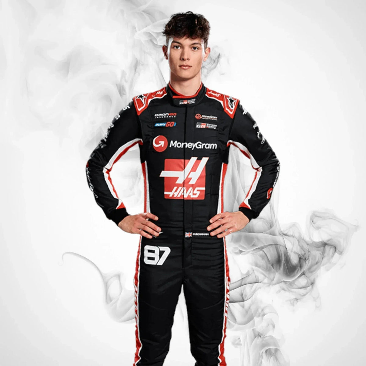 2025 Oliver Bearman Haas F1 Team Race Suit Replica