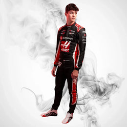 2025 Oliver Bearman Haas F1 Team Race Suit Replica