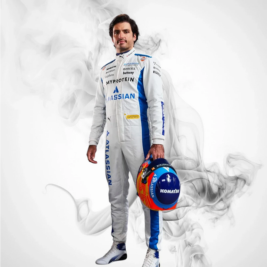 2025 F1 Racing Costume Replica | Williams – Albon & Sainz - Rustle Racegear
