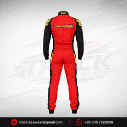 2025 Maranello Red Black Racing Kart Suit
