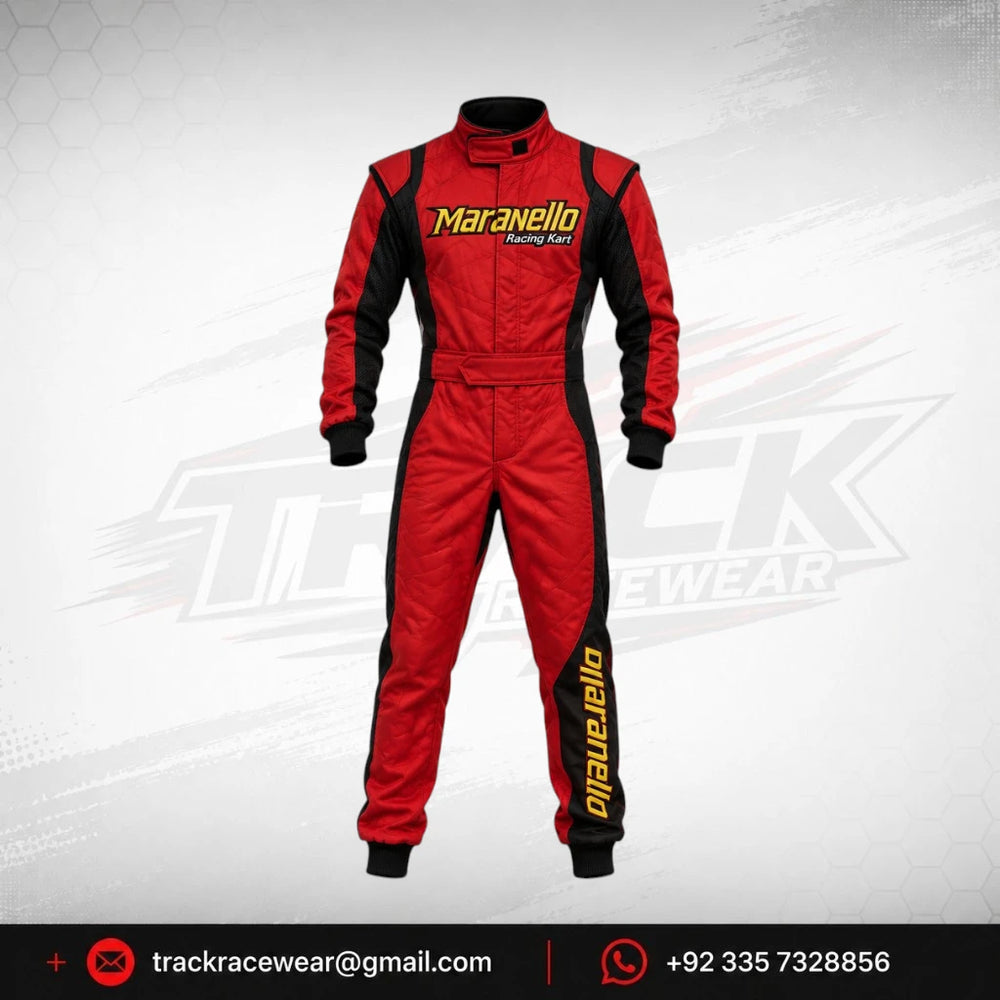 2025 Maranello Red Racing Kart Suit