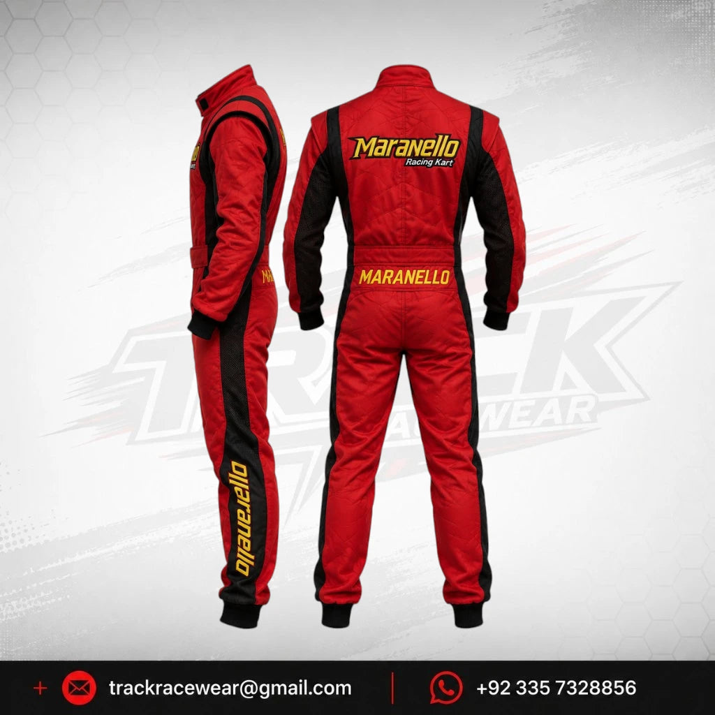 2025 Maranello Red Racing Kart Suit