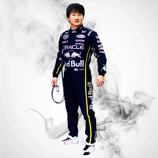 2025 Yuki Tsunoda Red Bull Racing Singapore GP F1 Team Race Suit
