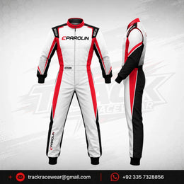 2025 Parolin Red Core Kart Suit