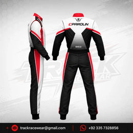 2025 Parolin Red Core Kart Suit