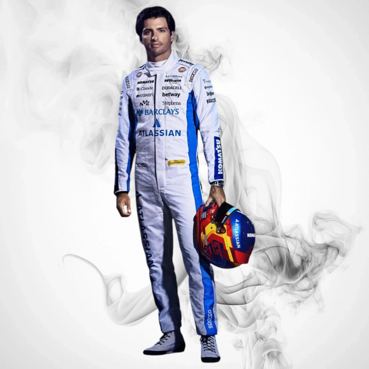 2026 Carlos Sainz Williams Racing F1 Driver Jumpsuit Replica