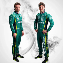 2026 Fernando Alonso Aston Martin F1 Racing Replica Jumpsuit