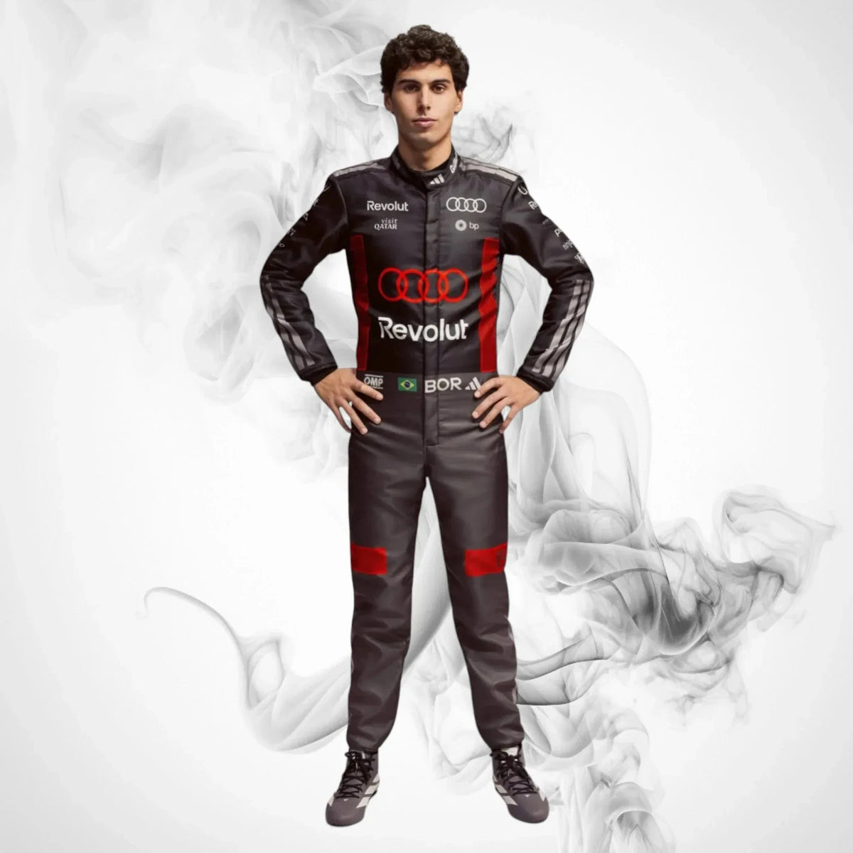 2026 Gabriel Bortoleto Audi F1 Team Race Suit Replica – Kids/Adults