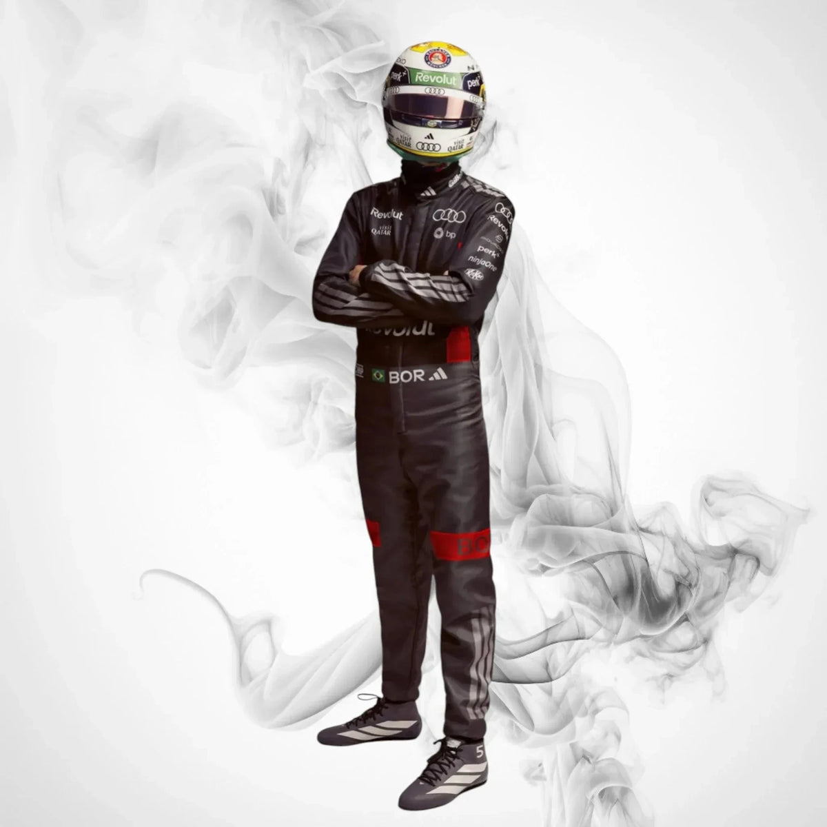 2026 Gabriel Bortoleto Audi F1 Team Race Suit Replica – Kids/Adults