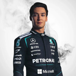 2026 George Russell F1 Driver Mercedes Racing Replica Costume