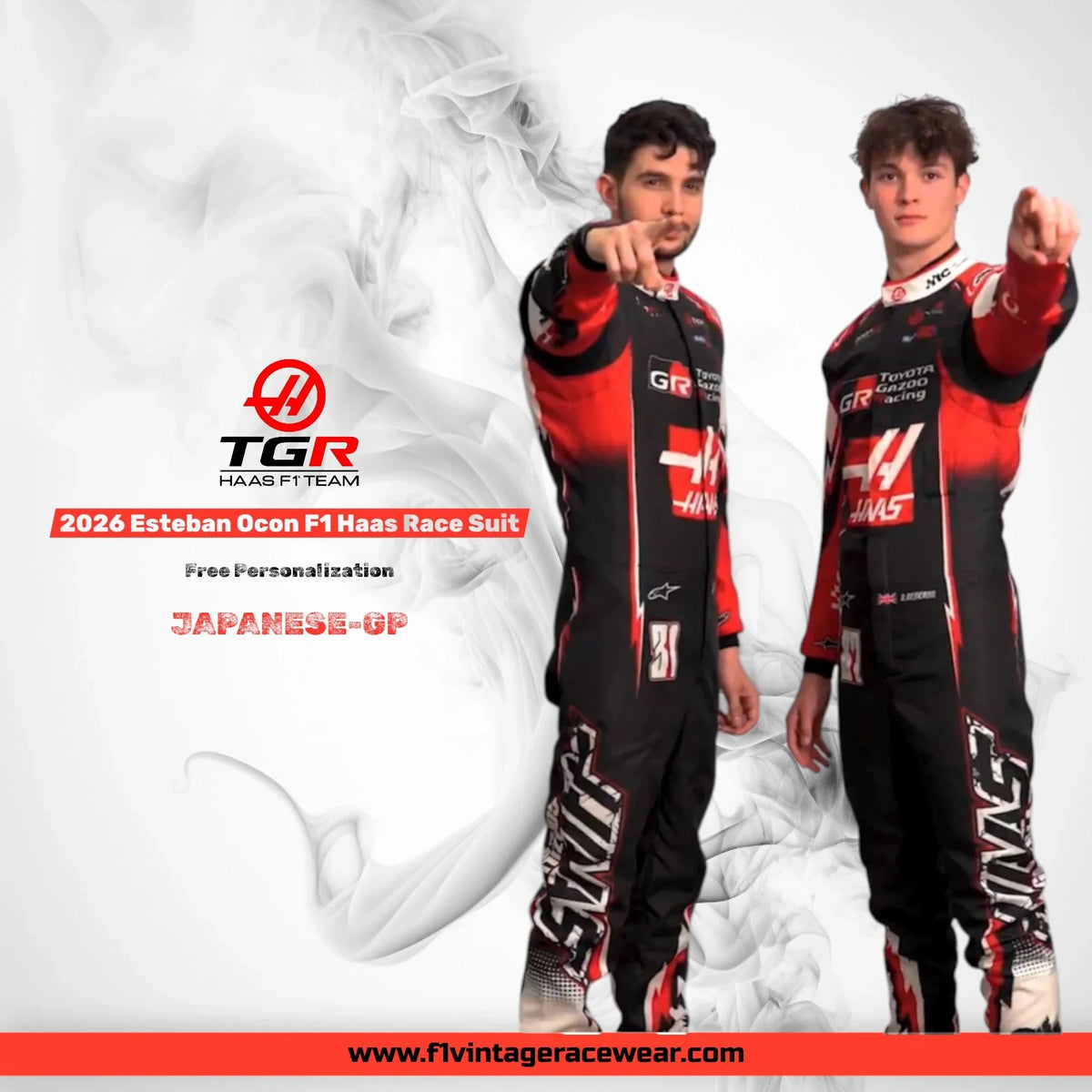 2026 Haas F1 Driver Suit – Japanese GP New Edition
