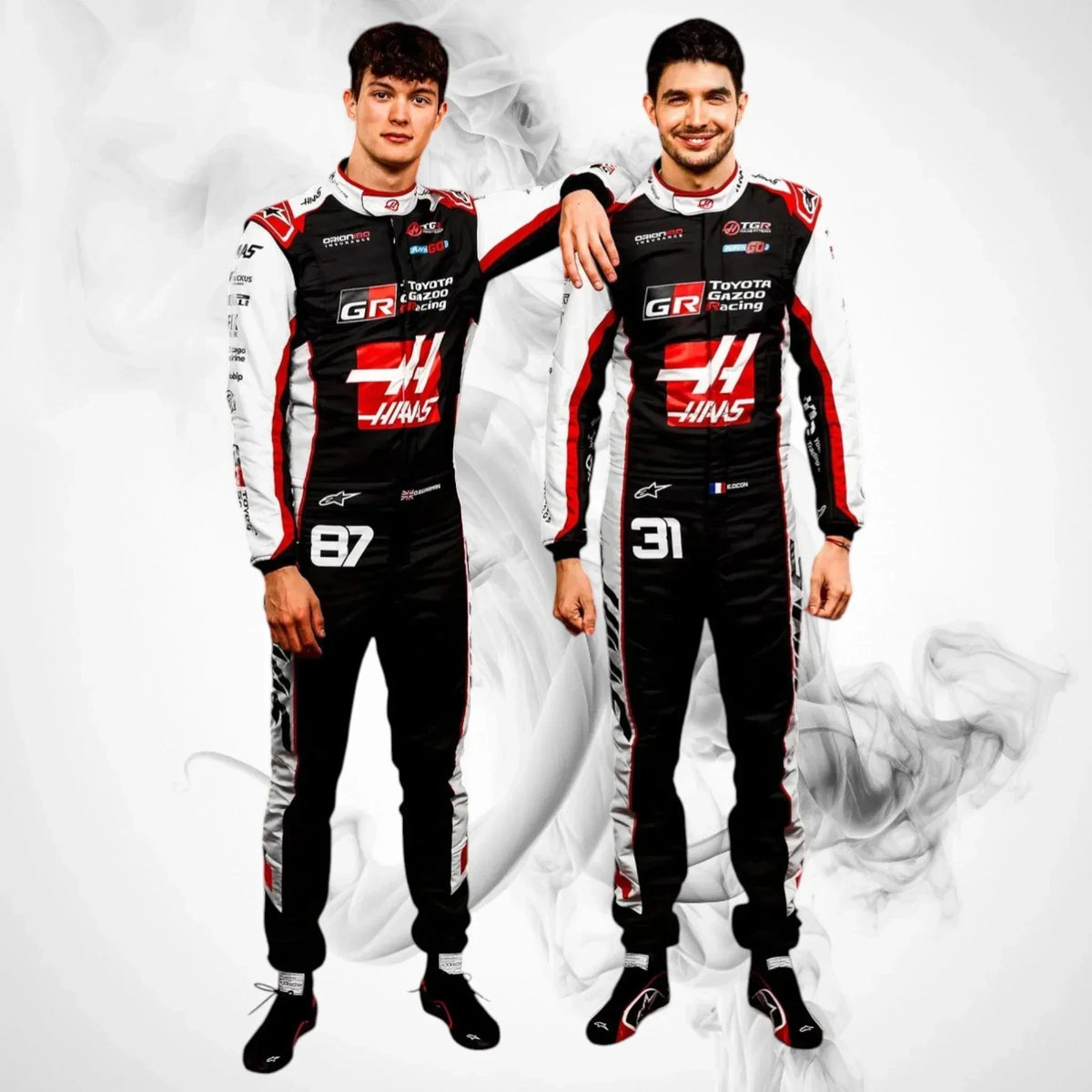 2026 Haas F1 Racing Suit Replica | Esteban Ocon & Oliver Bearman