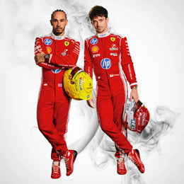 2026 Lewis Hamilton Ferrari HP F1 Replica Race Suit
